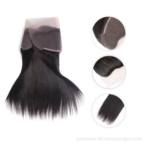 China Factory 13*4 Cuticle Aligned Raw Unprocessed Virgin Curly Wavy Straight Brazilian Hair Bundles With Frontal